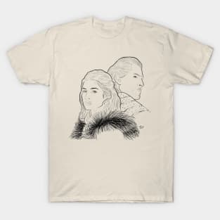 Yennefer e Geralt - The Witcher T-Shirt